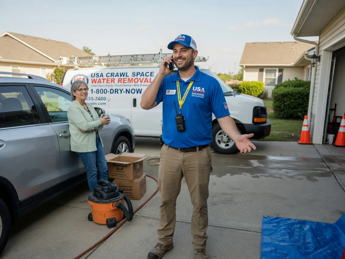 Crawl Space Water Removal Bourneville, OH FAQs